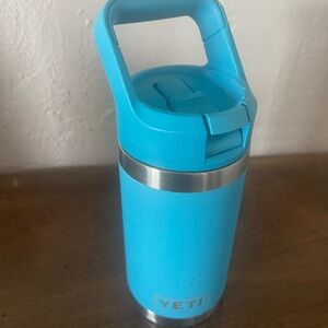 YETI Blue Stainless Steel Water Bottle